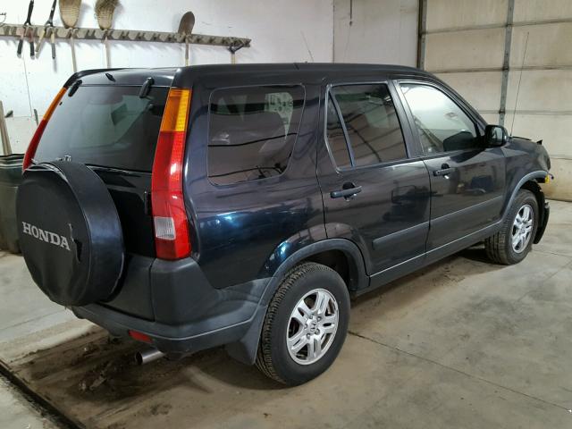 JHLRD78844C054519 - 2004 HONDA CR-V EX შავი ფოტო 4