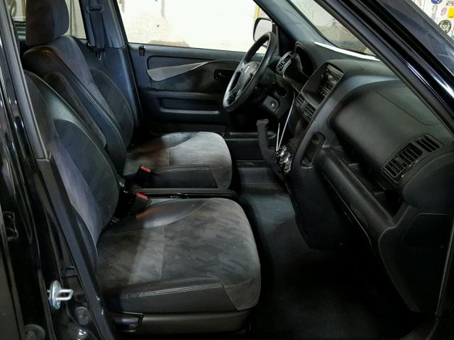 JHLRD78844C054519 - 2004 HONDA CR-V EX შავი ფოტო 5