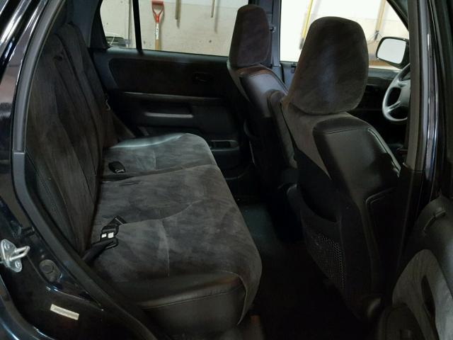 JHLRD78844C054519 - 2004 HONDA CR-V EX შავი ფოტო 6