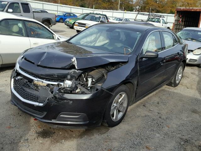 1G11B5SL7EF270309 - 2014 CHEVROLET MALIBU LS BLACK photo 2