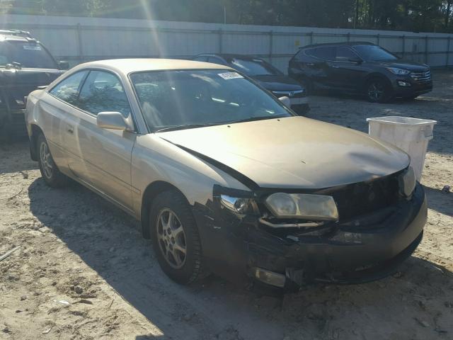 2T1CE22P83C023668 - 2003 TOYOTA CAMRY SOLA GOLD photo 1