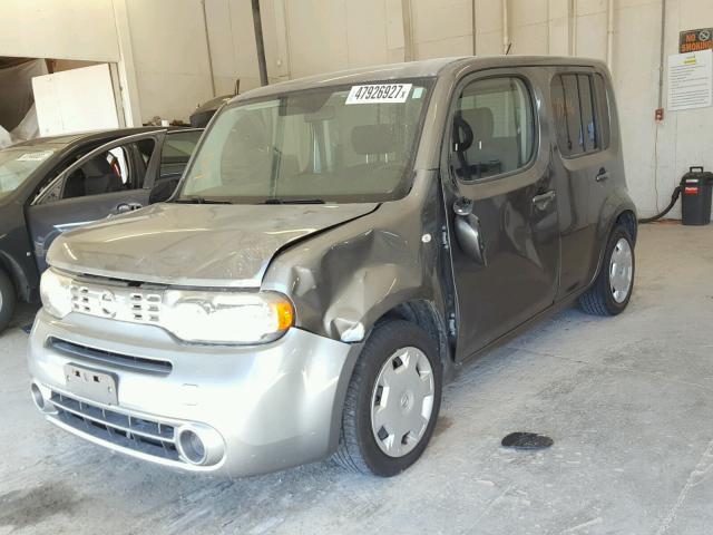 JN8AZ2KR5BT202114 - 2011 NISSAN CUBE BASE GRAY photo 2