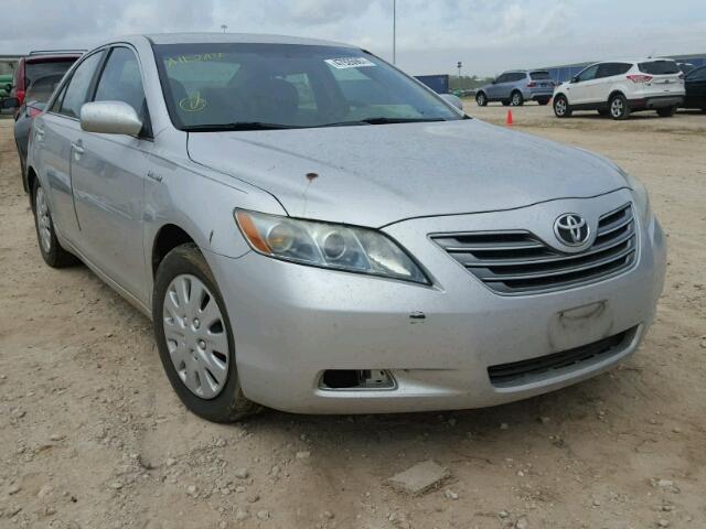 4T1BB46K28U044276 - 2008 TOYOTA CAMRY HYBR SILVER photo 1