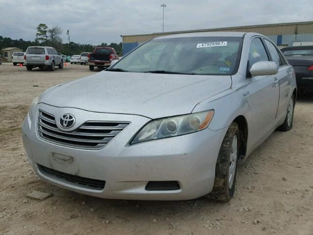 4T1BB46K28U044276 - 2008 TOYOTA CAMRY HYBR SILVER photo 2