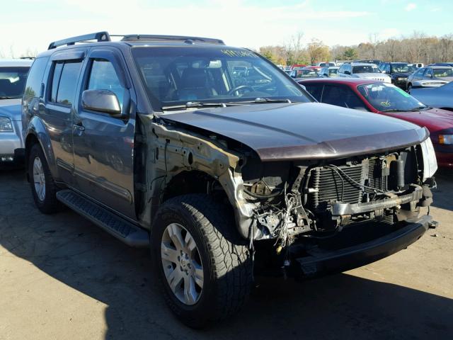 5N1AR18W66C623652 - 2006 NISSAN PATHFINDER GRAY photo 1