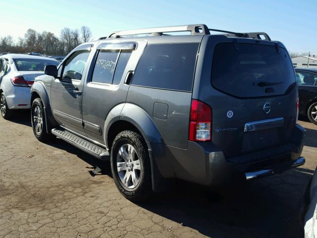 5N1AR18W66C623652 - 2006 NISSAN PATHFINDER GRAY photo 3