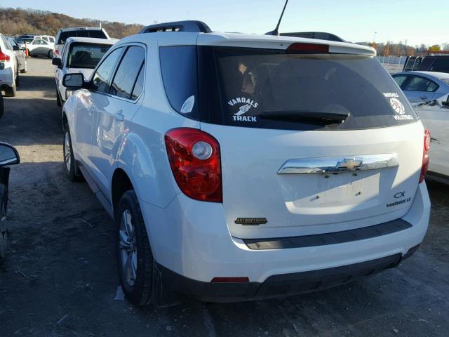 2GNALDEK7D1152517 - 2013 CHEVROLET EQUINOX LT WHITE photo 3