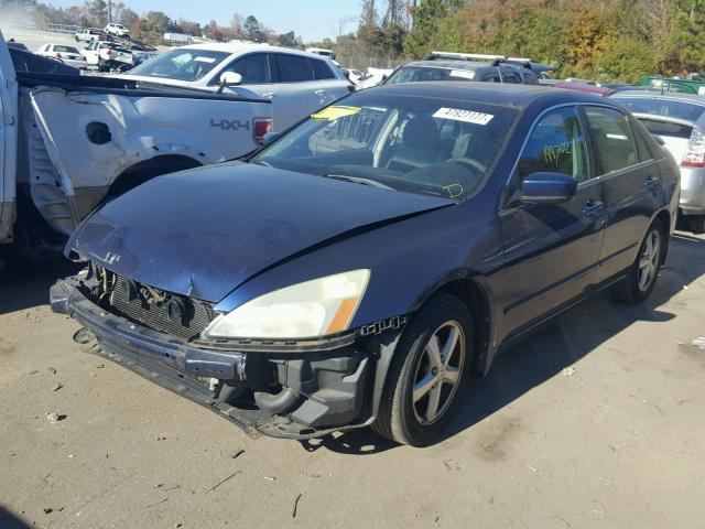 1HGCM56644A077823 - 2004 HONDA ACCORD EX BLUE photo 2