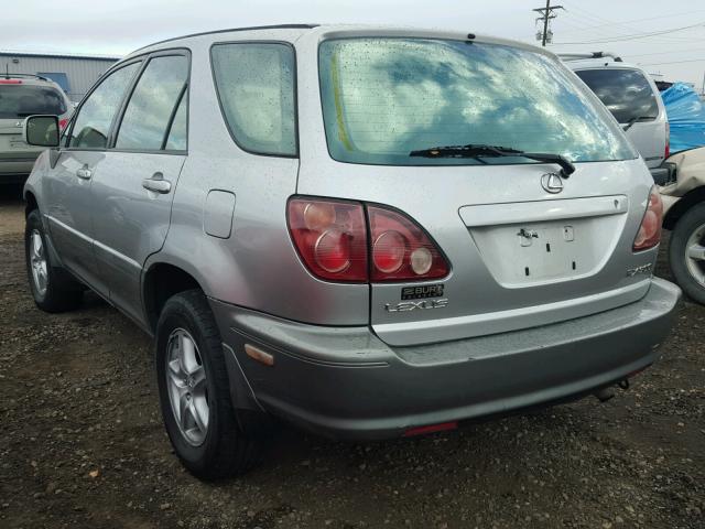 JT6HF10U1Y0126879 - 2000 LEXUS RX 300 SILVER photo 3