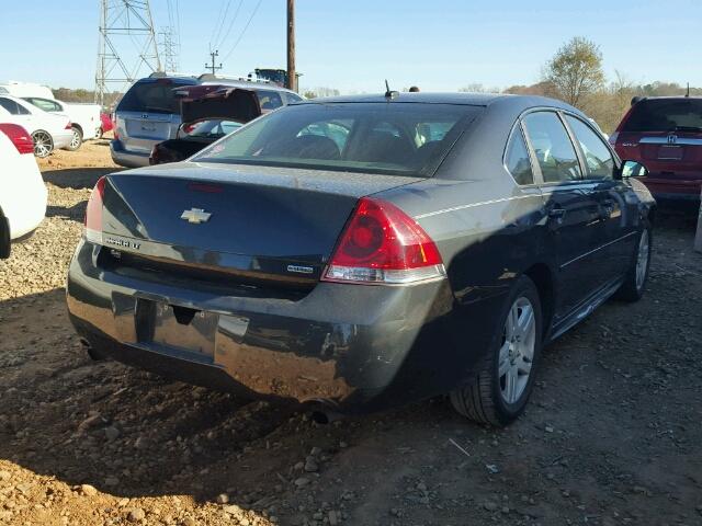 2G1WB5E35E1134656 - 2014 CHEVROLET IMPALA LIM CHARCOAL photo 4