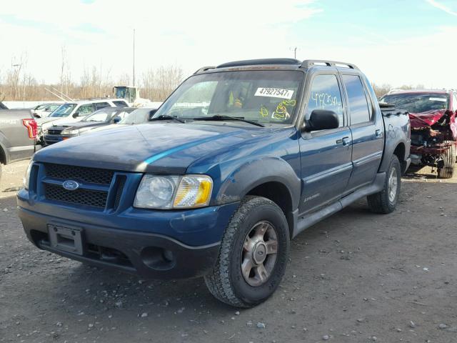 1FMZU77EX1UB70930 - 2001 FORD EXPLORER S BLUE photo 2