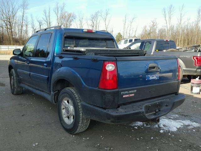 1FMZU77EX1UB70930 - 2001 FORD EXPLORER S BLUE photo 3