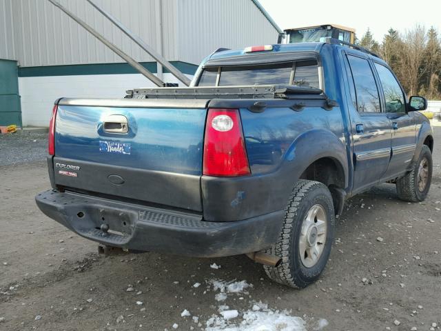 1FMZU77EX1UB70930 - 2001 FORD EXPLORER S BLUE photo 4