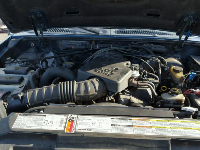 1FMZU77EX1UB70930 - 2001 FORD EXPLORER S BLUE photo 7