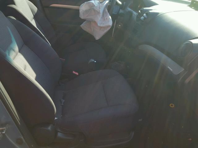 KL1TD56637B190098 - 2007 CHEVROLET AVEO BASE BLUE photo 5