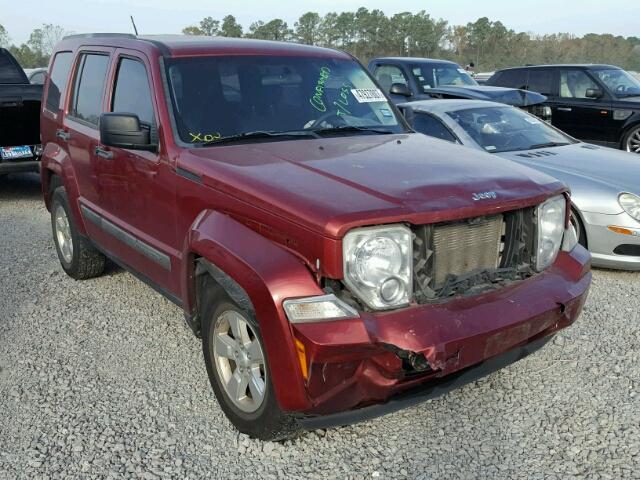 1C4PJLAK7CW123549 - 2012 JEEP LIBERTY SP RED photo 1