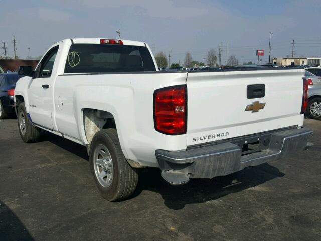 1GCNCNEH7GZ308913 - 2016 CHEVROLET SILVERADO WHITE photo 3