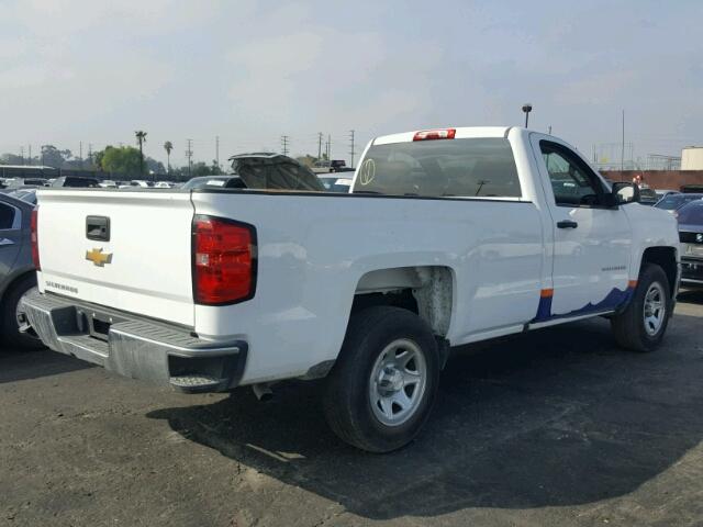 1GCNCNEH7GZ308913 - 2016 CHEVROLET SILVERADO WHITE photo 4