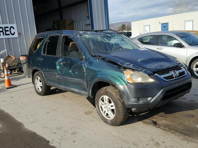 JHLRD78834C023598 - 2004 HONDA CR-V EX GREEN photo 1