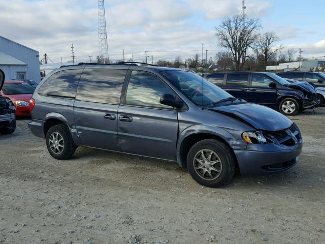 2B8GP44302R677317 - 2002 DODGE GRAND CARA GRAY photo 9