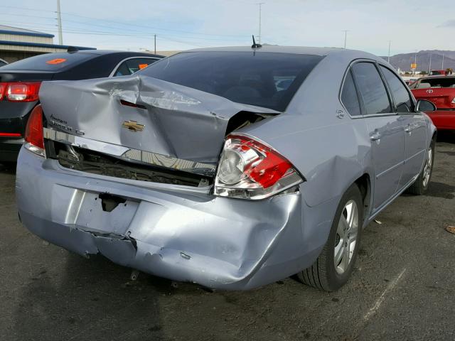 2G1WB58K869277851 - 2006 CHEVROLET IMPALA LS SILVER photo 4