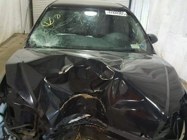 2G1WF5E34C1297056 - 2012 CHEVROLET IMPALA LS BLACK photo 7