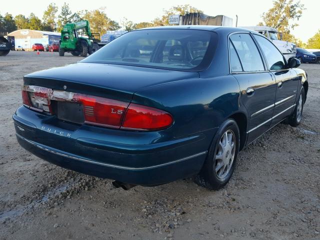 2G4WB52K5X1553396 - 1999 BUICK REGAL LS GREEN photo 4
