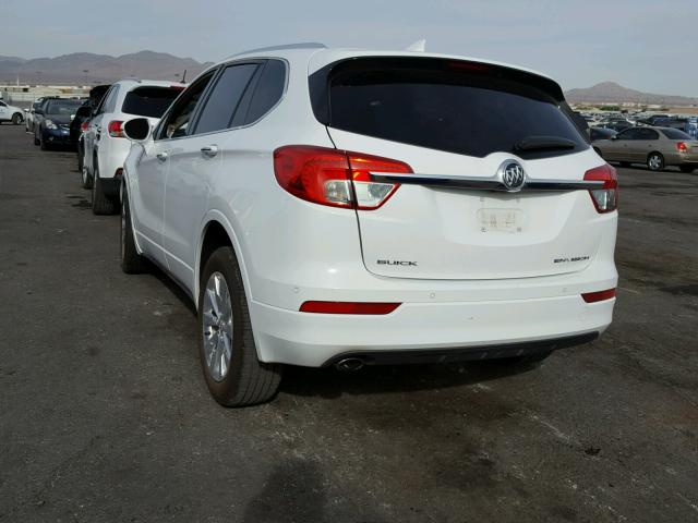 LRBFXBSA8HD223350 - 2017 BUICK ENVISION E WHITE photo 3