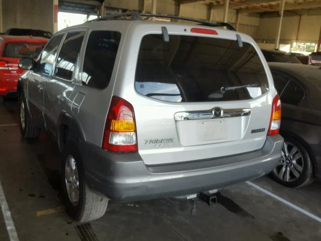 4F2YU08101KM26197 - 2001 MAZDA TRIBUTE LX SILVER photo 3