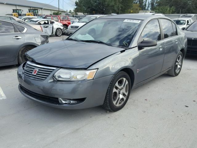 1G8AL52F55Z144246 - 2005 SATURN ION LEVEL GRAY photo 2