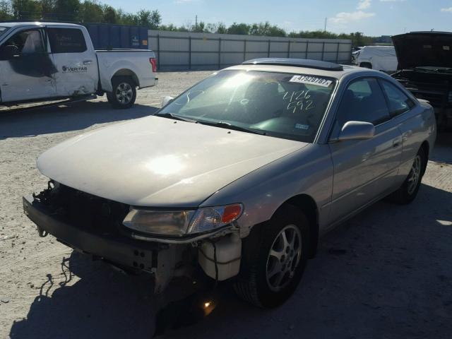 2T1CG22P11C426592 - 2001 TOYOTA CAMRY SOLA SILVER photo 2