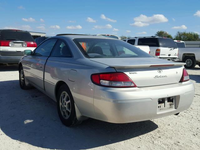 2T1CG22P11C426592 - 2001 TOYOTA CAMRY SOLA SILVER photo 3