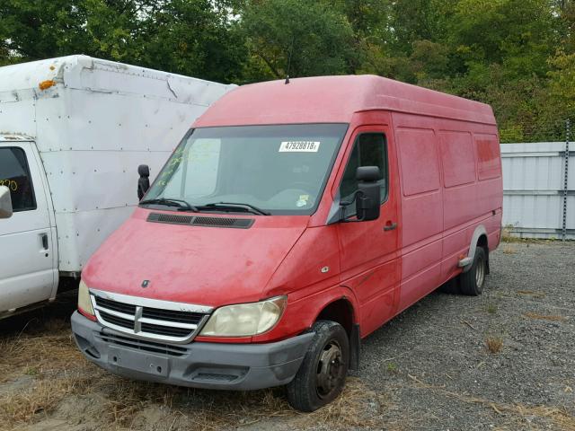 WD2PD544455754413 - 2005 SPRINTER 3500 SPRIN RED photo 2