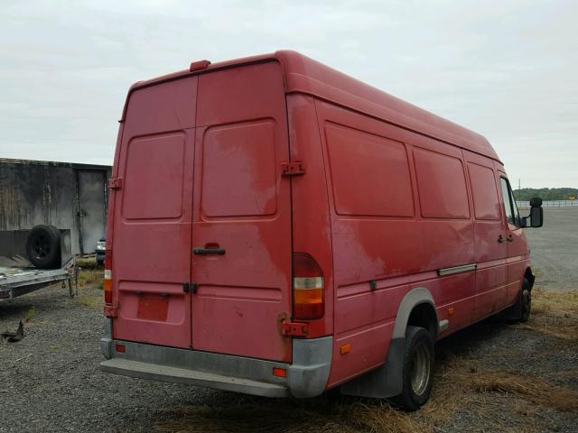 WD2PD544455754413 - 2005 SPRINTER 3500 SPRIN RED photo 4