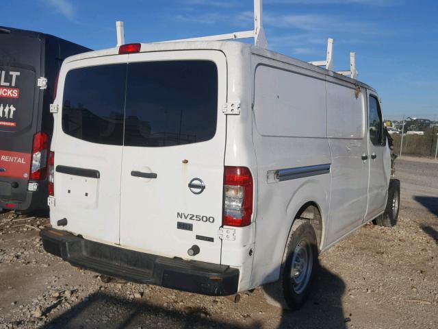 1N6BF0KY0FN802227 - 2015 NISSAN NV 1500 WHITE photo 4