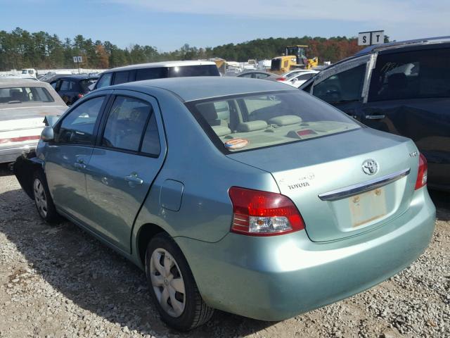 JTDBT923884038673 - 2008 TOYOTA YARIS GREEN photo 3