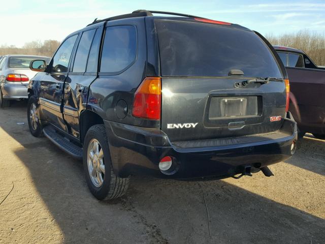 1GKDT13S342163249 - 2004 GMC ENVOY BLACK photo 3