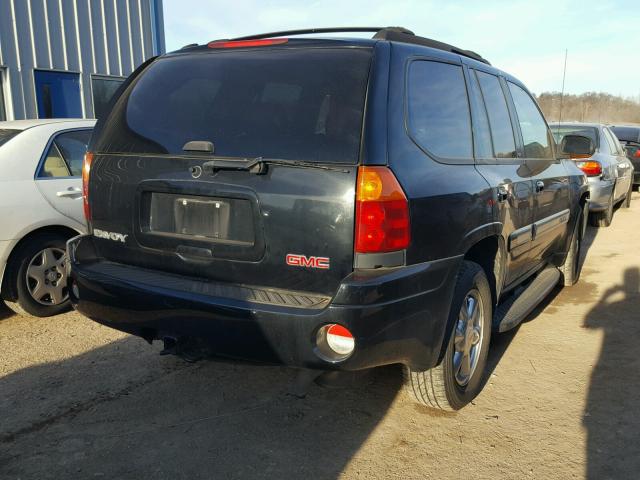 1GKDT13S342163249 - 2004 GMC ENVOY BLACK photo 4