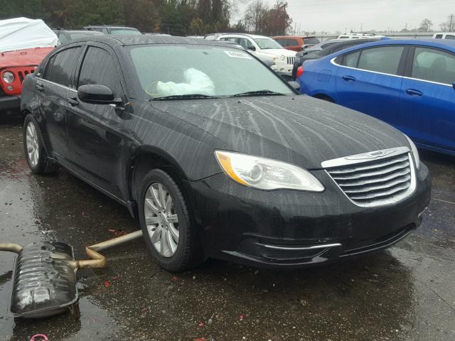 1C3CCBBB8DN764920 - 2013 CHRYSLER 200 TOURIN BLACK photo 1