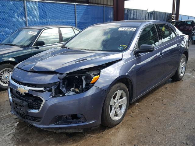 1G11B5SL5EF185176 - 2014 CHEVROLET MALIBU LS 蓝色 照片 2