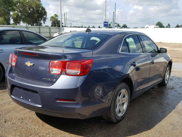 1G11B5SL5EF185176 - 2014 CHEVROLET MALIBU LS 蓝色 照片 4