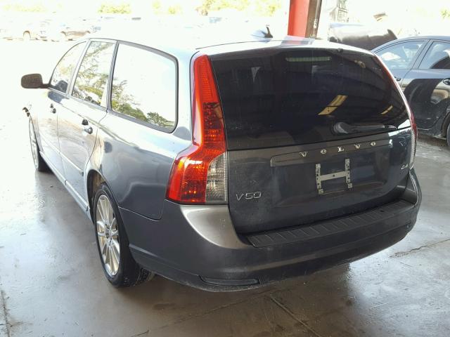 YV1MW382X92471737 - 2009 VOLVO V50 2.4I BLACK photo 3