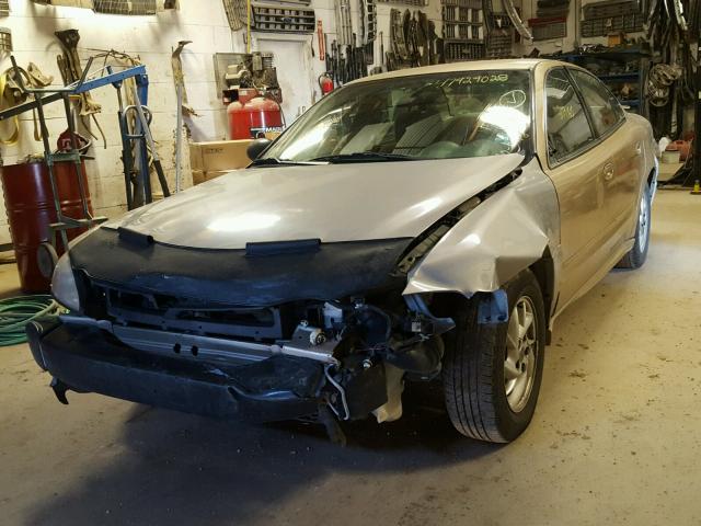 1G2NF52E04M635975 - 2004 PONTIAC GRAND AM S Qızıl foto 2