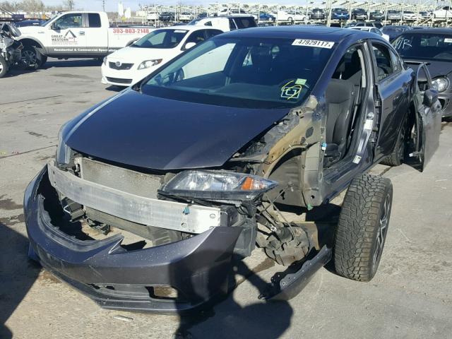 2HGFB2F81FH531257 - 2015 HONDA CIVIC EX CHARCOAL photo 2