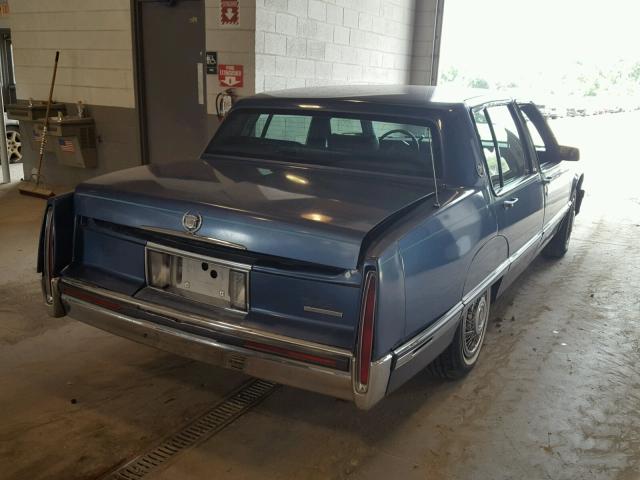 1G6CB53B8M4277241 - 1991 CADILLAC FLEETWOOD BLUE photo 4