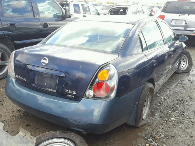 1N4AL11D76C234958 - 2006 NISSAN ALTIMA S BLUE photo 4