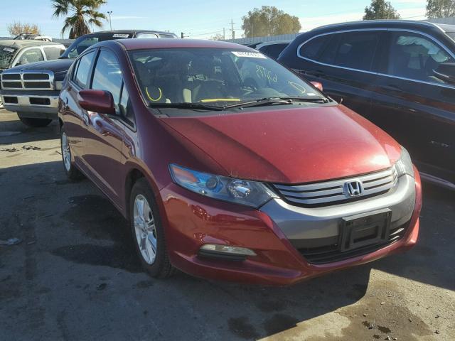 JHMZE2H75AS029326 - 2010 HONDA INSIGHT EX RED photo 1