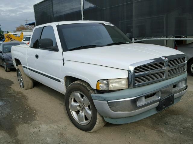 3B7HC12Y1WG104584 - 1998 DODGE RAM 1500 WHITE photo 1