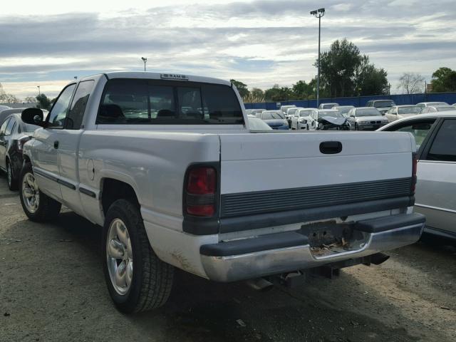 3B7HC12Y1WG104584 - 1998 DODGE RAM 1500 WHITE photo 3