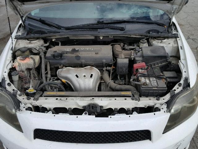 JTKDE167770199063 - 2007 TOYOTA SCION TC 白色 照片 7